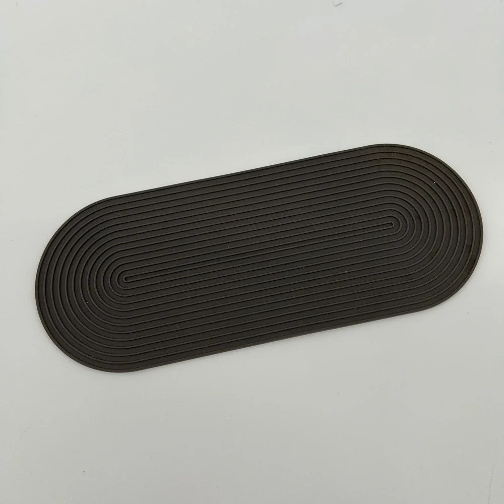 Dyson Heat Resistant Silicone Mat for Airwrap Supersonic Corrale Dark Gray Oval